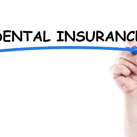 Dental Insurance underlined in blue against white background
